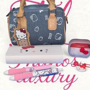 5pc WOMENS /TEENAGER HELLO KITTY DENIM BUNDLE